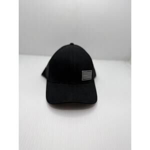 American Flag Hat Men Women Adjustable USA Baseball Cap Low One Size, Black